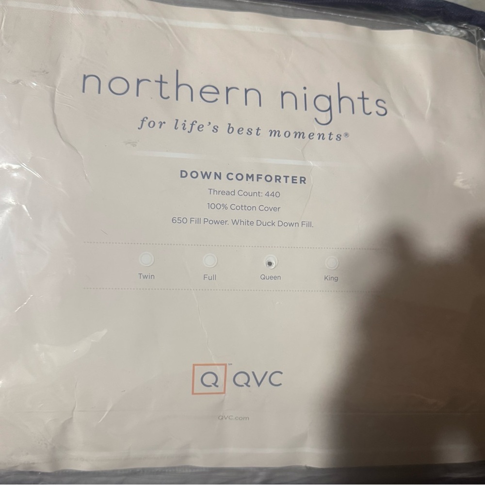 Northern Nights Down Comforter - White
